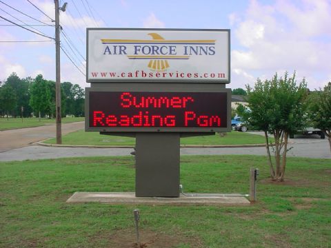 Columbus AFB sign